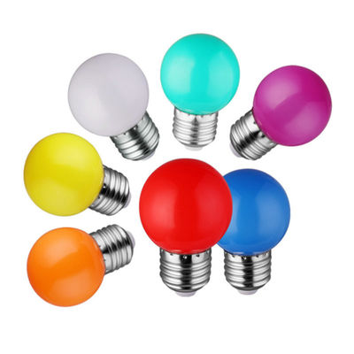 Bulbos interiores globales coloridos de SKD 1W LED para el día de fiesta de la Navidad